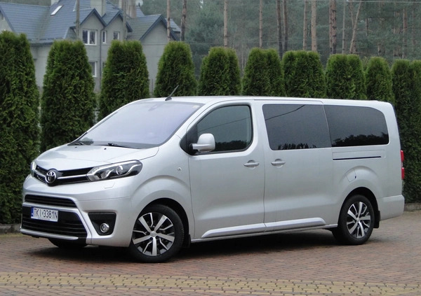 Toyota Proace Verso cena 139999 przebieg: 228754, rok produkcji 2018 z Kielce małe 781